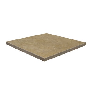 Dimensional Walnut Travertine Tumbled 1 3/16 in. x 12 in. x 24 in