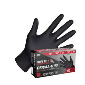 Powder-Free Exam Grade Nitrile Glove Nitrile Black Large