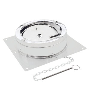 Isokern EcoSteel Plus Insulated Anchor Plate w/ Damper 13 in.
