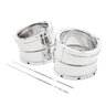 Isokern EcoSteel Insulated 15 Degree Offset Kit 13 in.