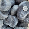 Bagged Polished Pebbles Black 2 - 3 in. (40 lb. Bag)