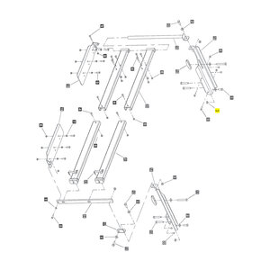 Nut1/2 -13 Nylox Zinc 5pk