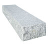 Step Stanstead Gray Granite Rockface 3 Sides 7 in. x 13 in. x 48 in.