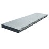 Solstice Tread Blue Mist Granite Rockface 3 Sides 2 in. x 12 in. x 48 in.
