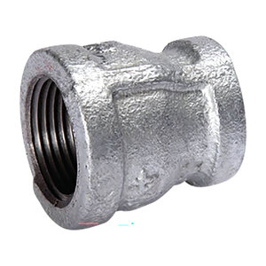 Galvanized Reducing Coupling 3 in. x 2 in.