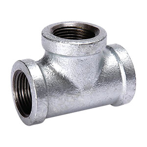 Galvanized Priming Tee 2 in. x 3/4 in. x 2 in. 