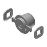 Harco Ductile Iron Plug Solid X Male End 8 in.