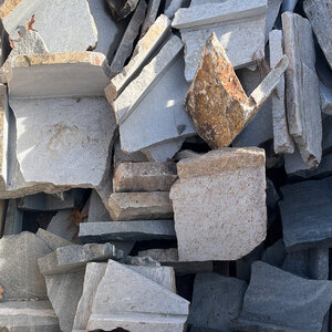 Sawn Thin Veneer Patriot Fieldstone Mosaic Corners