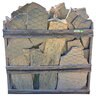 Flagstone Idaho Birch Creek Charcoal Quartzite Thin Select 3/4 - 1 1/4 in.