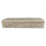 Tread Indiana Limestone Gray Rockface 1 Long 2-1/4 in. x 12 in. x 72 in.