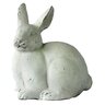 MCarr Statue Sitting Rabbit Large Antique White 10-1/2 in. x 7-1/2 in. x 12-1/2 in.