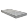Coping Silver Travertine Modern Edge 1 Long 2 in. x 12 in. x 24 in.