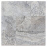 Dimensional Silver Travertine Tumbled 1 3/16 in. x 16 in. x 24 in. 