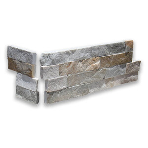 Ledger Panel Nepal Golden Sand 4 Line Corner 6 in. x 24 in.