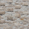 Ledger Panel River Travertine Corner 6 in. x 18 in. 