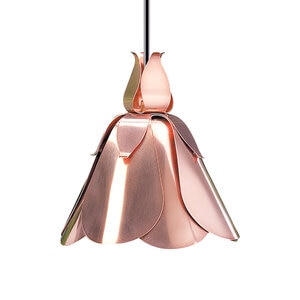 Vista HT-2152 Petal Light Natural Copper G4 1.5W Hanging Fixture Copper