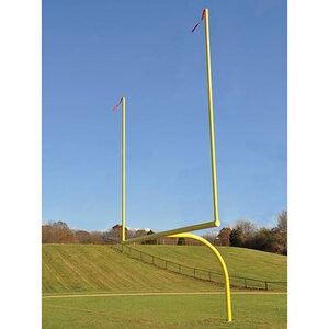 Highschool Football Goal Post Steel 20 ft. Height Yellow