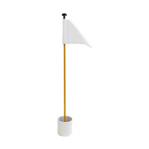 Backyard Putting Green Kit with Plain White Flag