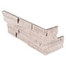 Ledger Panel Gray Oak Corners 6 in. x 12 in. (6 pc./box)