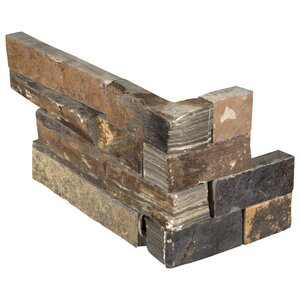 Ledger Panel California Gold Corner 6 in. x 18 in.