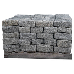 Granite Cobblestone Gray Jumbo 4 in. x 7 in. x 10 in.