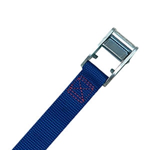 MaxStrap 10 ft. x 1 in. Blue Polypropylene Cam Buckle Tie Down