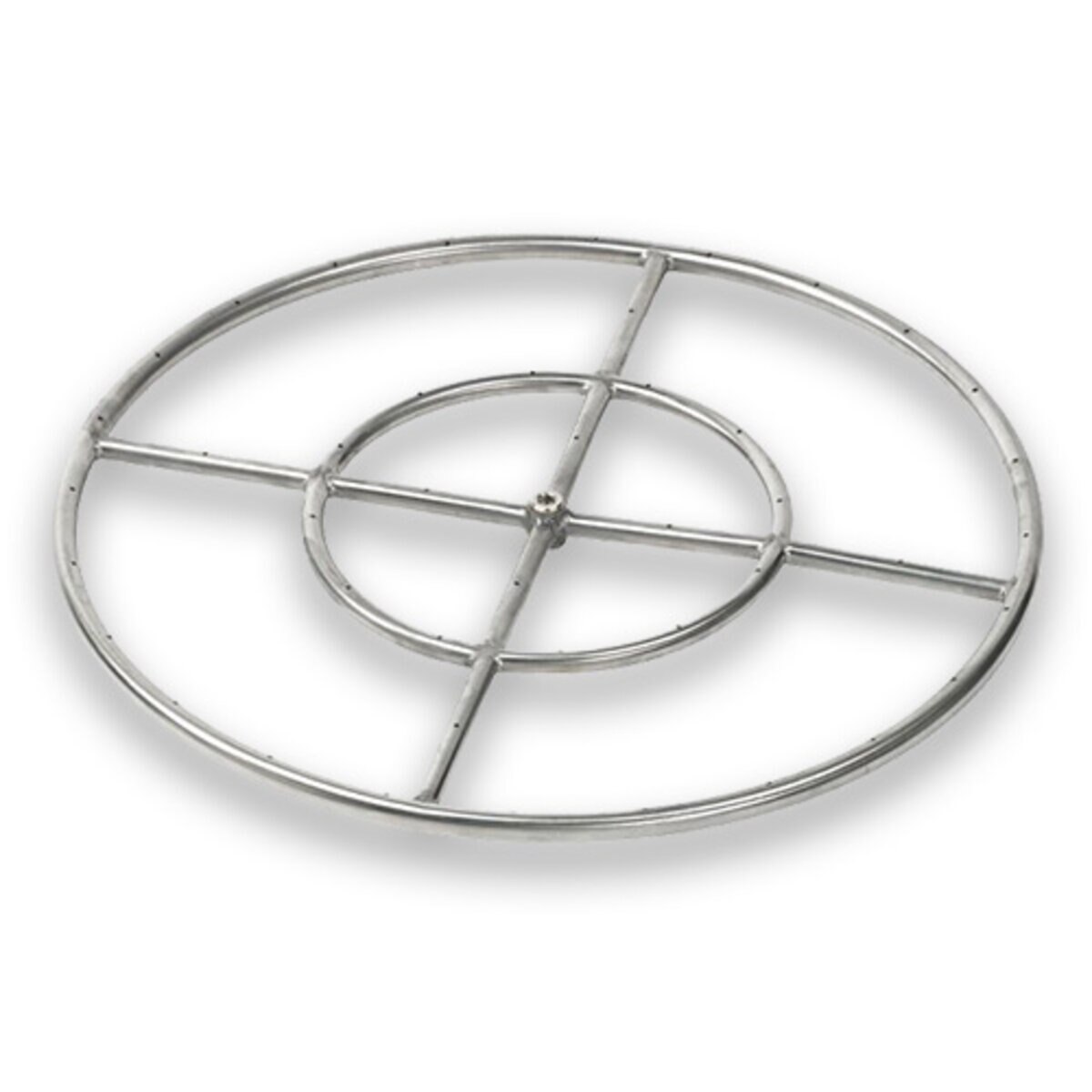 Double Fire Ring Round Stainless Steel 24 in | SiteOne US