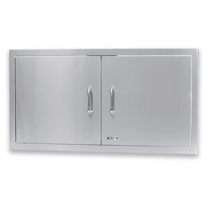 Bull 38 in. Stainless Steel Double Door w/ Reveal