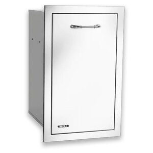 Bull Slim Stainless Steel 10 Gallon Trash Drawer w/ Reveal (Trash Can Included)