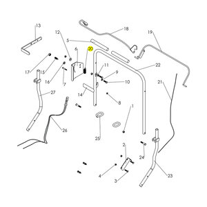 Spring, Throttle Cable, Connecting, LA1900/LA2600