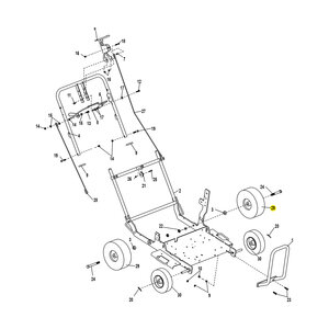 Tire & Wheel 410X350X4 48 in. & 60 in. Aerator