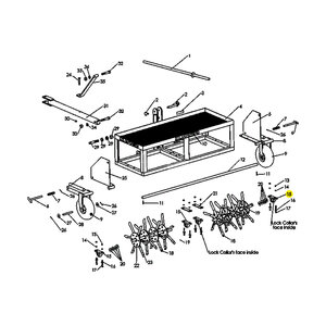 Bearing Pillow Block 1 in. Outer 48R Aerator