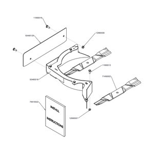 KPM Aero-Core Mulch Kit 36 in.