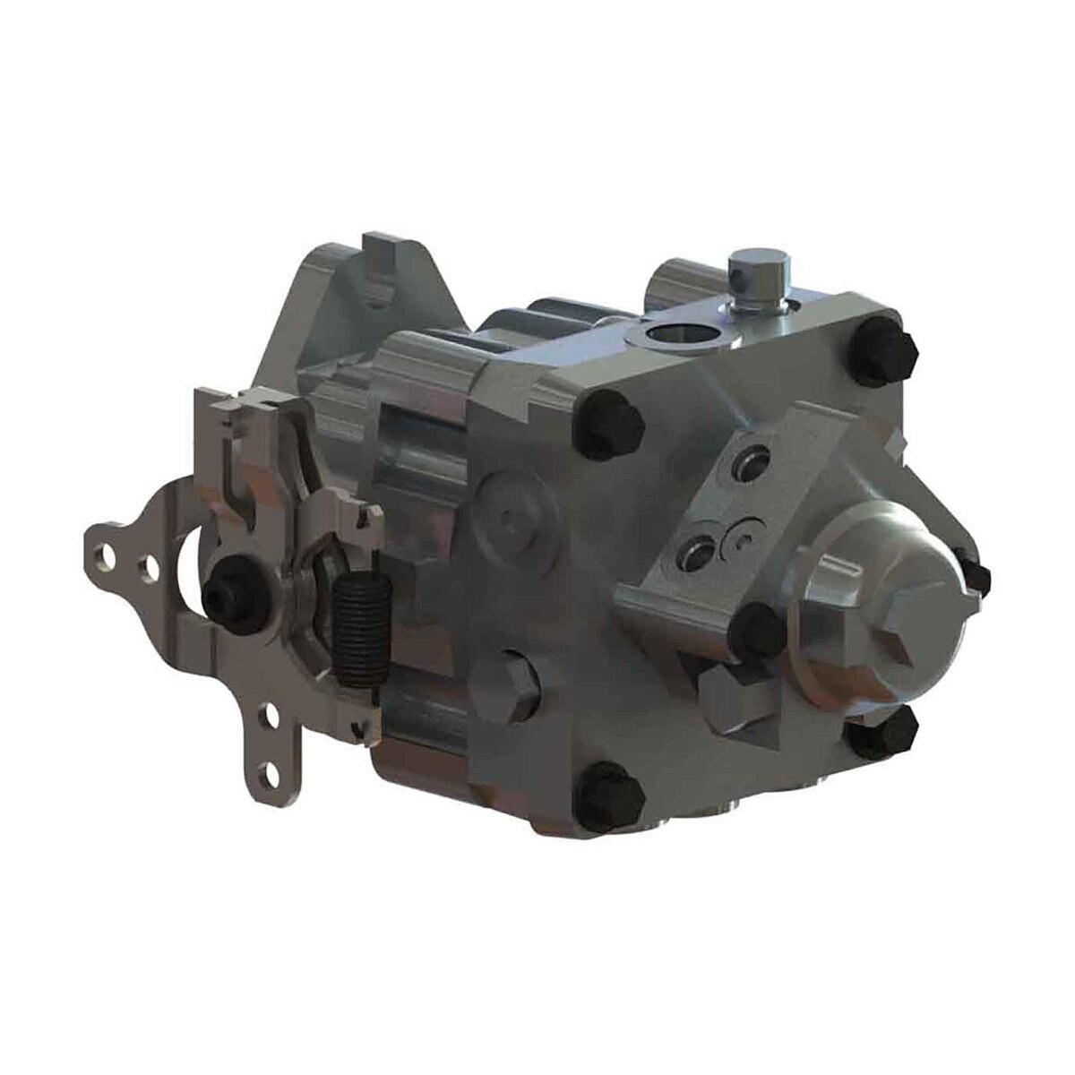 Turfware Hydro-Gear Drive and Auxiliary with Black Return Spring Pump ...