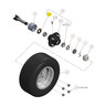 Turfware Oil (Front Wheel Hub) with Coating Seal 1-1/4 in. x 2 in. x 1/4 in.