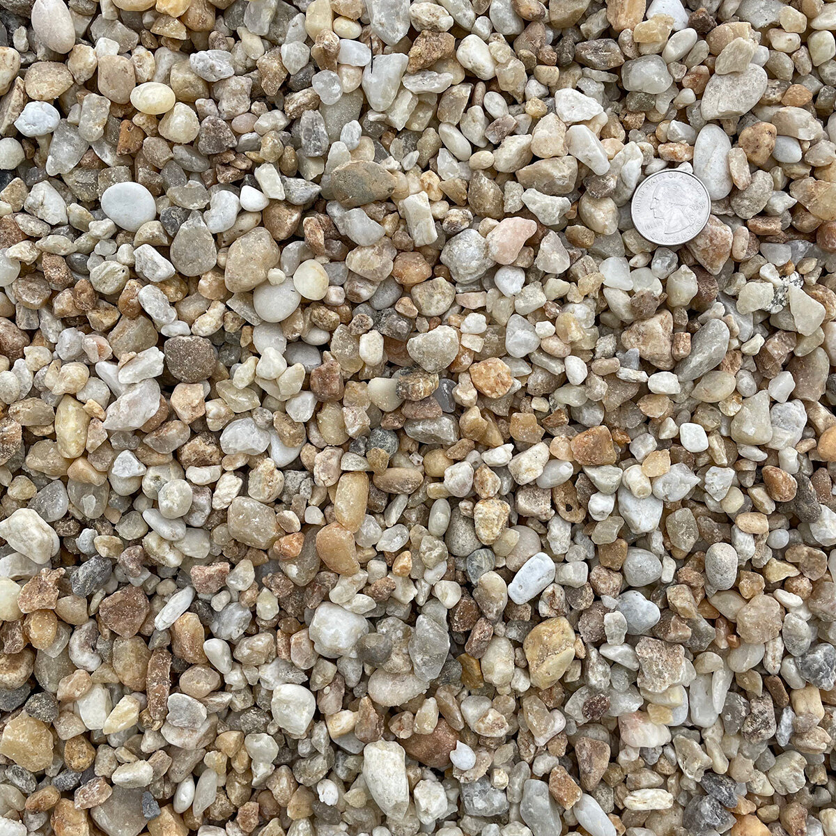 Bulk River Rock Blend 1/2 in | SiteOne US
