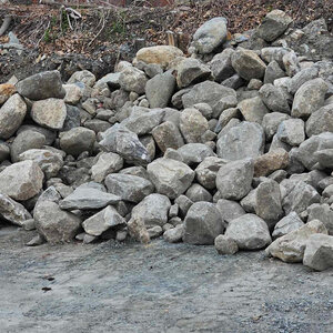New England Fieldstone Rounds Bulk