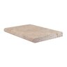 Coping Ivory Travertine Bullnose 1 Long 2 in. x 16 in. x 24 in.