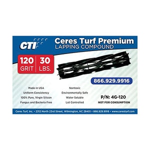 CTI Premium Backlapping Compound, No. 30,120 Grit Bucket