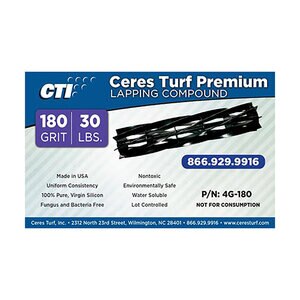 CTI Premium Backlapping Compound, No. 30, 220 Grit Bucket