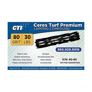 CTI Premium Backlapping Compound, No. 30, 80 Grit Bucket