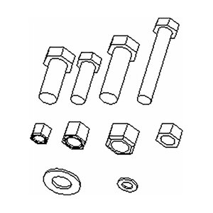 B-OEM Fastener Kit Ford F2/350