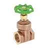 1 Gate Valve Full Port Brass X-Handle Lead Free