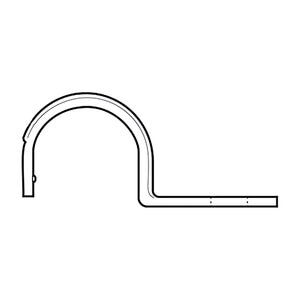 1/2 in. 1-Hole Conduit Strap