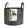 High Caliper Smart Pot Fabric Planter Salad & Herb Black w/ Handles 15 gal.