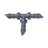 Double-Barbed Tee 1/4 in.