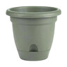Lucca Living Green Planter 12 in.