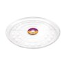 Clear Saucers 17 in.