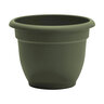 Bloem Planter Ariana with Water Grid Charcoal 20 in.
