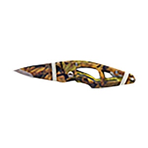 Gray Camo Knife w/ Smooth 6-1/8 in.